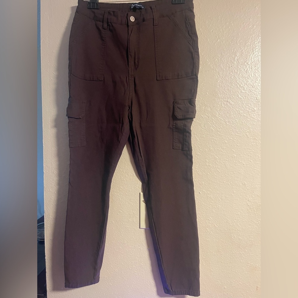 Men's Brown Cargo Pants - Unbranded
